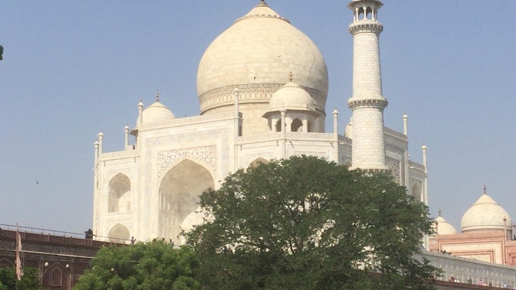 The Taj Mahal from River Side