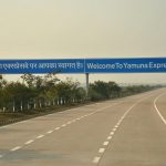 taj mahal to delhi distance via yamuna expressway