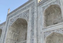 Taj Mahal close up picture
