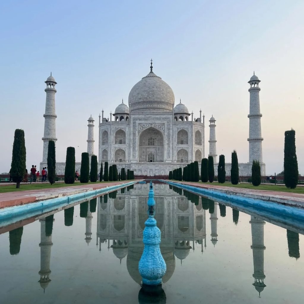 taj mahal sunrise images